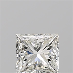 Picture of Natural Diamond 0.70 Carats, Princess with  Cut, I Color, SI1 Clarity and Certified by GIA