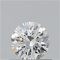 Diamante Natural 0.50 quilates, Redondo , Color E, claridad SI1 y certificado GIA
