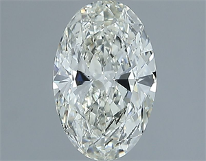 Foto Diamante Natural 1.01 quilates, Ovalado , Color I, claridad SI2 y certificado IGI de