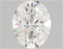Natural Diamond 1.01 Carats, Oval with  Cut, E Color, SI1 Clarity and Certified by GIA