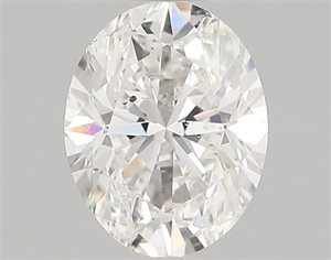 Picture of Natural Diamond 1.01 Carats, Oval with  Cut, E Color, SI1 Clarity and Certified by GIA