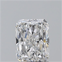 Natural Diamond 2.01 Carats, Radiant with  Cut, D Color, VS2 Clarity and Certified by GIA