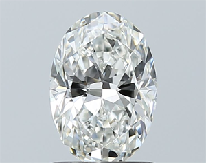 Foto Diamante Natural 1.01 quilates, Ovalado , Color G, claridad VS2 y certificado GIA de
