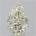 Natural Diamond 2.02 Carats, Pear with  Cut, M Color, VS1 Clarity and Certified by GIA