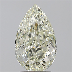 Picture of Natural Diamond 2.02 Carats, Pear with  Cut, M Color, VS1 Clarity and Certified by GIA