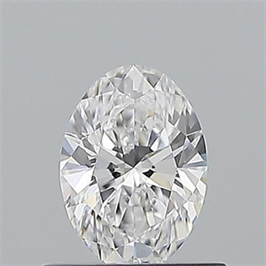 Picture of Natural Diamond 0.60 Carats, Oval with  Cut, D Color, VS1 Clarity and Certified by GIA