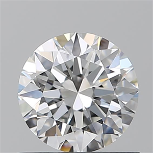 Picture of Natural Diamond 0.72 Carats, Round with Excellent Cut, F Color, VVS2 Clarity and Certified by GIA