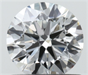 Diamante Natural 0.70 quilates, Redondo , Color G, claridad VVS1 y certificado IGI