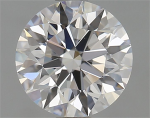 Picture of Lab Grown Diamond 1.04 Carats, Round with Ideal Cut, D Color, VVS2 Clarity and Certified by IGI