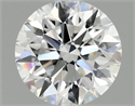 Lab Grown Diamond 1.02 Carats, Round with Excellent Cut, D Color, VS1 Clarity and Certified by IGI