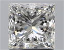 Natural Diamond 1.21 Carats, Princess with  Cut, I Color, VS1 Clarity and Certified by GIA