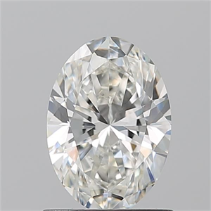 Foto Diamante Natural 1.01 quilates, Ovalado , Color H, claridad VS2 y certificado GIA de