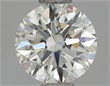 Natural Diamond 0.70 Carats, Round with Excellent Cut, J Color, VS1 Clarity and Certified by IGI