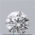 Diamante Natural 0.40 quilates, Redondo , Color E, claridad SI1 y certificado GIA