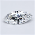 Diamante Natural 8.01 quilates, marqués , Color D, claridad SI2 y certificado GIA