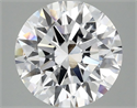 Lab Grown Diamond 3.00 Carats, Round with Ideal Cut, E Color, VVS2 Clarity and Certified by IGI