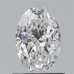 Picture of Natural Diamond 0.70 Carats, Oval with  Cut, D Color, VS2 Clarity and Certified by GIA