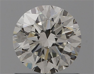 Picture of Natural Diamond 0.90 Carats, Round with Very Good Cut, I Color, VVS2 Clarity and Certified by GIA