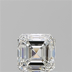 Foto Diamante Natural 0.90 quilates, Asscher , Color H, claridad VS1 y certificado GIA de
