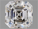 Natural Diamond 1.06 Carats, Asscher with  Cut, F Color, VS2 Clarity and Certified by GIA