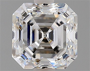 Picture of Natural Diamond 1.06 Carats, Asscher with  Cut, F Color, VS2 Clarity and Certified by GIA
