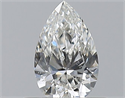 Natural Diamond 0.40 Carats, Pear with  Cut, G Color, SI1 Clarity and Certified by GIA