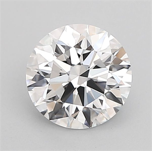 Picture of Lab Grown Diamond 1.05 Carats, Round with Ideal Cut, E Color, IF Clarity and Certified by IGI