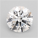 Lab Grown Diamond 1.05 Carats, Round with Ideal Cut, E Color, IF Clarity and Certified by IGI