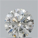 Natural Diamond 0.80 Carats, Round with Excellent Cut, I Color, SI1 Clarity and Certified by GIA