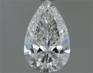 Picture of Natural Diamond 0.90 Carats, Pear with  Cut, G Color, VVS2 Clarity and Certified by GIA