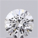 Lab Grown Diamond 1.03 Carats, Round with Excellent Cut, D Color, VVS2 Clarity and Certified by IGI