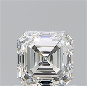Picture of Natural Diamond 1.01 Carats, Asscher with  Cut, I Color, VVS1 Clarity and Certified by GIA