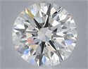 Lab Grown Diamond 5.03 Carats, Round with Excellent Cut, E Color, VVS1 Clarity and Certified by IGI