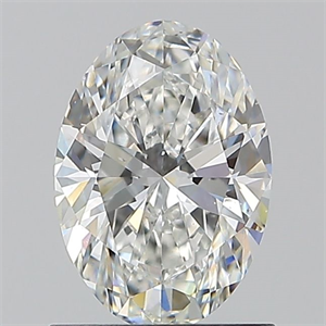 Picture of Natural Diamond 1.01 Carats, Oval with  Cut, F Color, VS2 Clarity and Certified by GIA