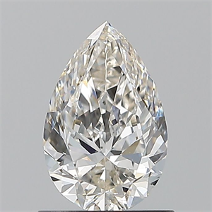 Picture of Natural Diamond 0.90 Carats, Pear with  Cut, I Color, SI1 Clarity and Certified by GIA