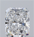 Diamante Natural 0.31 quilates, Radiante , Color E, claridad VVS1 y certificado GIA