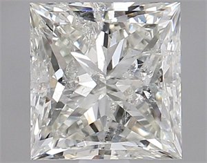 Foto Diamante Natural 1.53 quilates, Princesa , Color K, claridad I2 y certificado GIA de