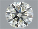 Natural Diamond 0.40 Carats, Round with Very Good Cut, N Color, VS2 Clarity and Certified by GIA