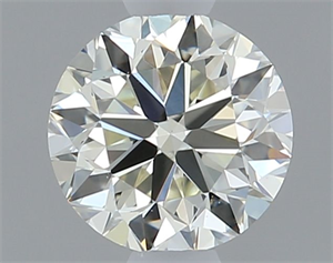 Picture of Natural Diamond 0.40 Carats, Round with Very Good Cut, N Color, VS2 Clarity and Certified by GIA