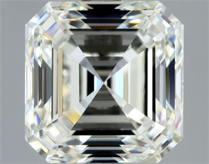 Picture of Natural Diamond 3.01 Carats, Asscher with  Cut, I Color, VS1 Clarity and Certified by GIA