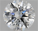 Lab Grown Diamond 1.52 Carats, Round with Excellent Cut, D Color, VVS2 Clarity and Certified by IGI