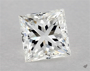 Foto Diamante Natural 0.73 quilates, Princesa , Color G, claridad VVS2 y certificado GIA de