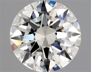 Picture of Natural Diamond 1.00 Carats, Round with Excellent Cut, J Color, VS1 Clarity and Certified by GIA