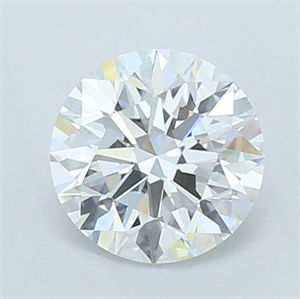 Picture of Lab Grown Diamond 1.70 Carats, Round with Ideal Cut, E Color, VS1 Clarity and Certified by IGI