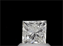 Diamante Natural 1.05 quilates, Princesa , Color J, claridad SI1 y certificado GIA