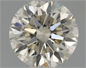 Diamante Natural 0.42 quilates, Redondo , Color J, claridad VS2 y certificado IGI
