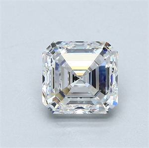 Picture of Natural Diamond 2.01 Carats, Asscher with  Cut, G Color, VS1 Clarity and Certified by GIA