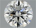 Diamante Natural 0.43 quilates, Redondo , Color F, claridad IF y certificado GIA