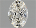 Natural Diamond 0.80 Carats, Oval with  Cut, I Color, VS1 Clarity and Certified by GIA