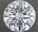 Diamante Natural 3.30 quilates, Redondo , Color G, claridad VVS2 y certificado GIA